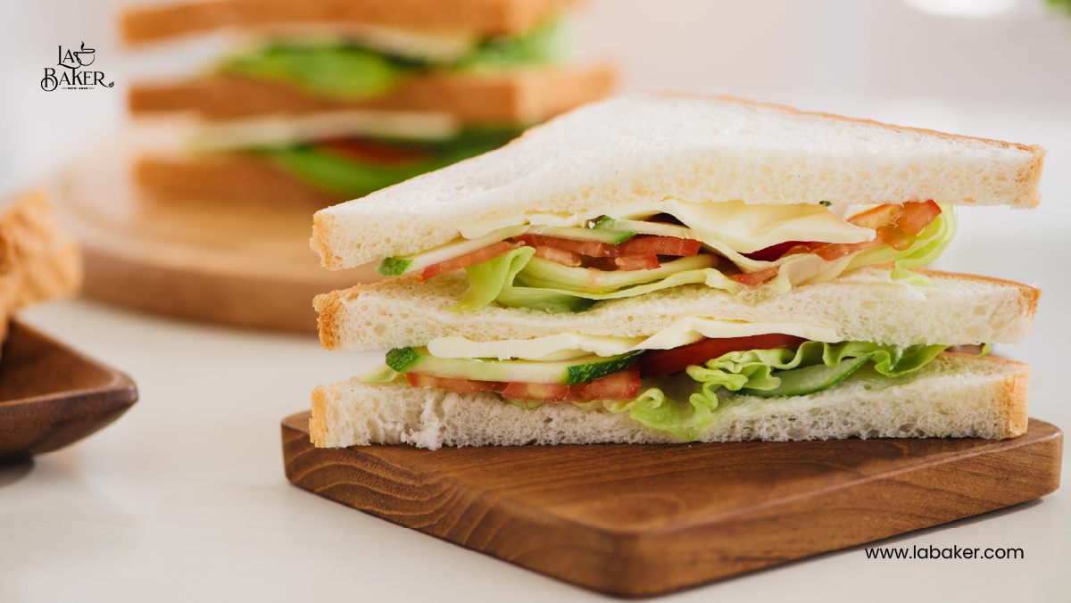 What is white sandwich bread made of?