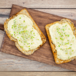 how many calories does bread with cheese have