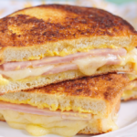 how to shape ham and cheese bun