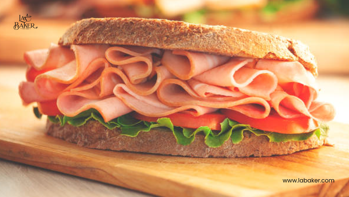 how many calories are in the ham