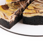 Easy chocolate swirl cheesecake
